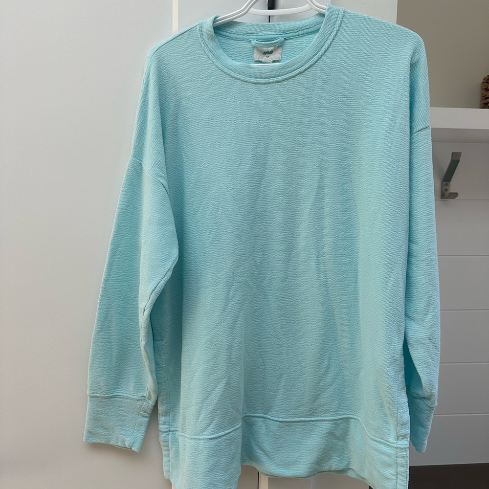 Light Blue Crewneck Sweatshirt